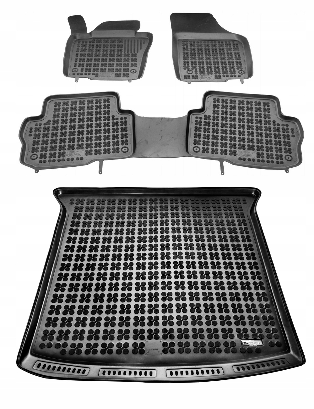 Sada: Gumové rohože a rohož batožinového priestoru Alhambra Vw Sharan 2010-2022