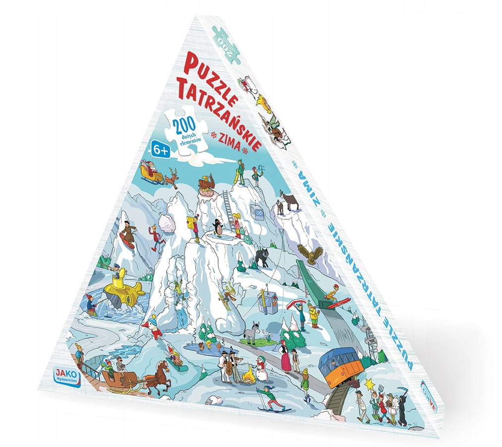 

Tatry Puzzle Tatrzańskie Zima Dla Dzieci 200 El. J