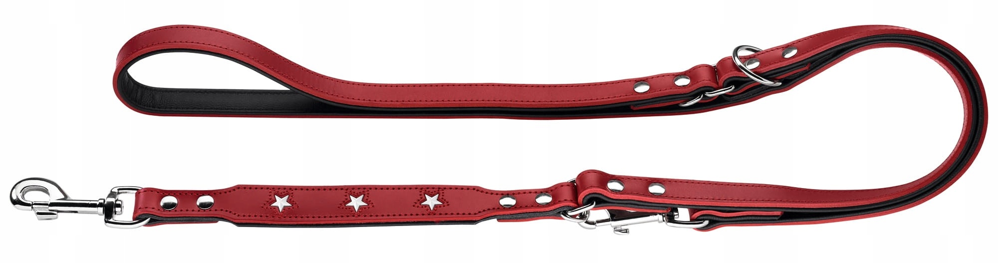 

Smycz przepinana Hunter Magic Star 18/200 Czerwony