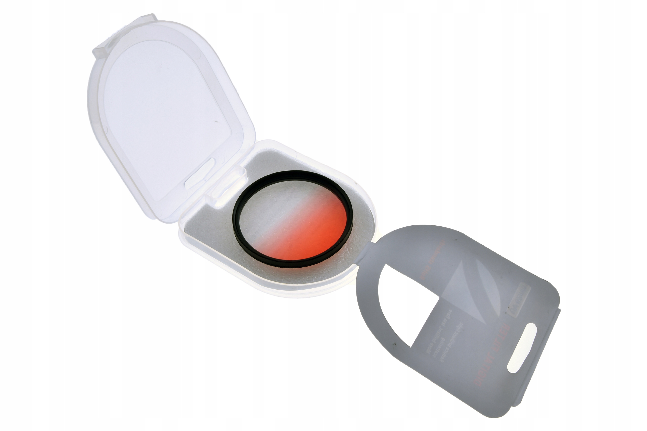 Filtr połówkowy 67mm Czerwony Marka Inna