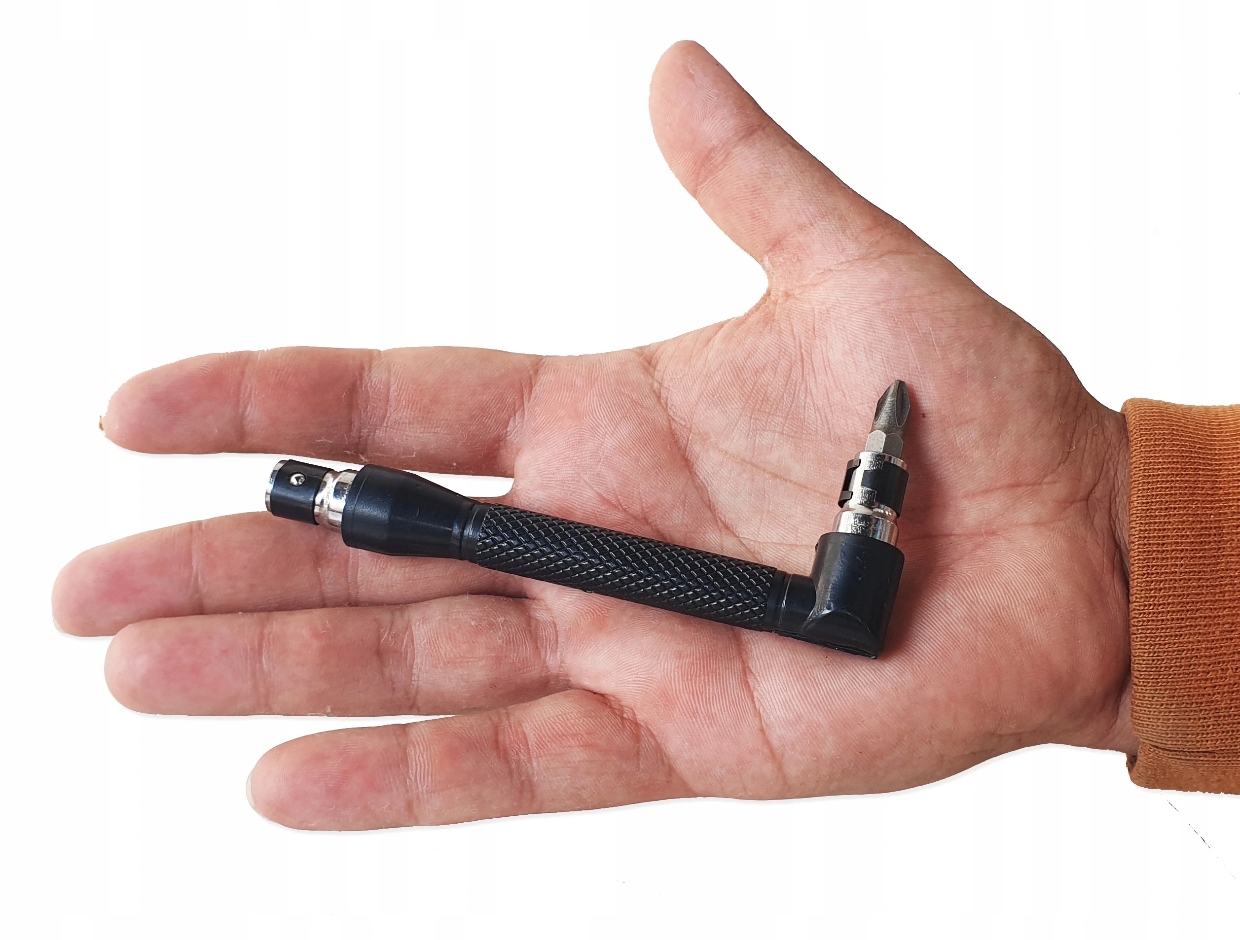 E WKRĘTAK KĄTOWY UCHWYT DO KOŃCÓWEK BITÓW BITY 1/4 Grubość nasady bitu 1/4