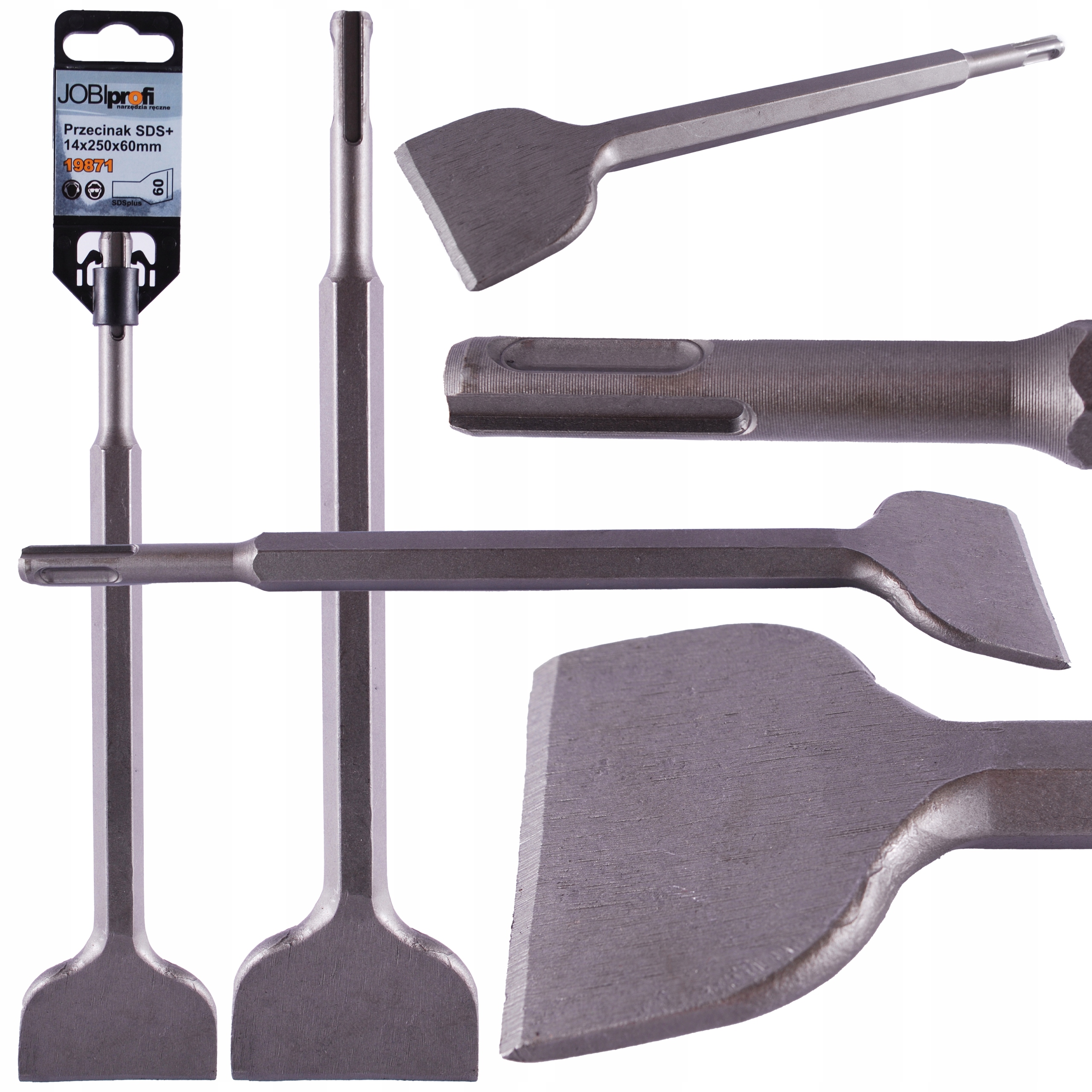

Jobi Dłuto Sds-plus Sds+ 60x250 Łopatka Szerokie