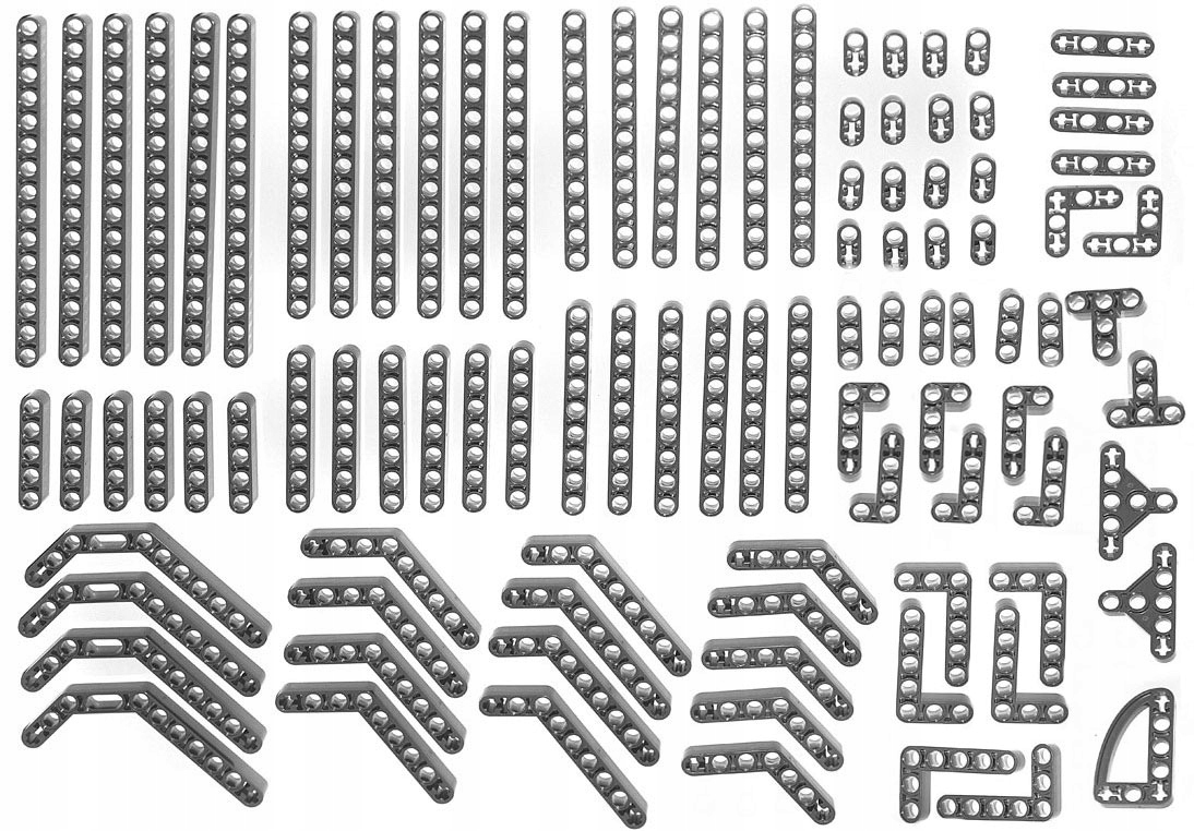 

Lego Technic belki liftarm ciemnoszare Duży Zestaw