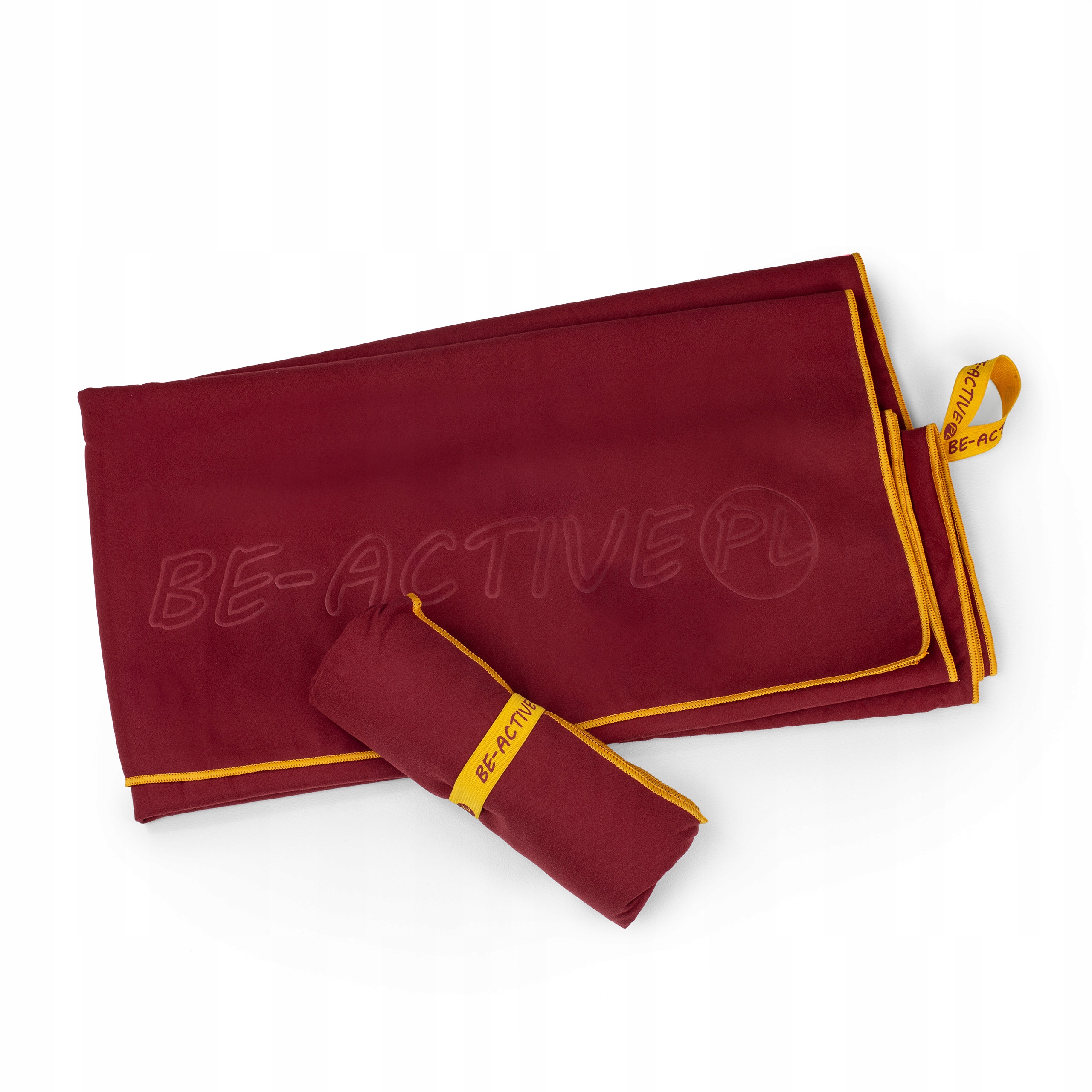 RĘCZNIK SZYBKOSCHNĄCY Z MIKROFIBRY SPORTOWY NA SIŁOWNIE FITNESS DUŻY 130x80 Marka BE-ACTIVE.PL