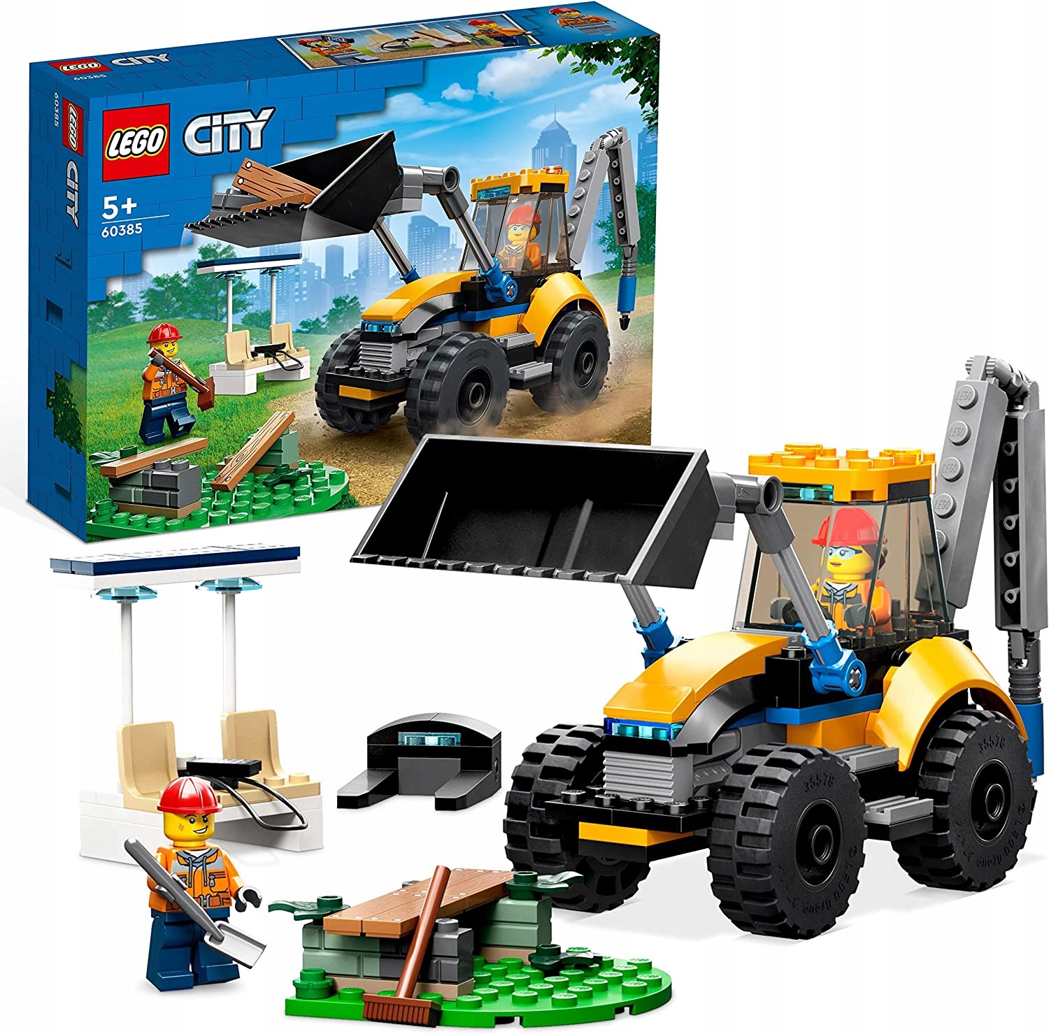 

Lego City Koparka 60385 148 elementów 5+