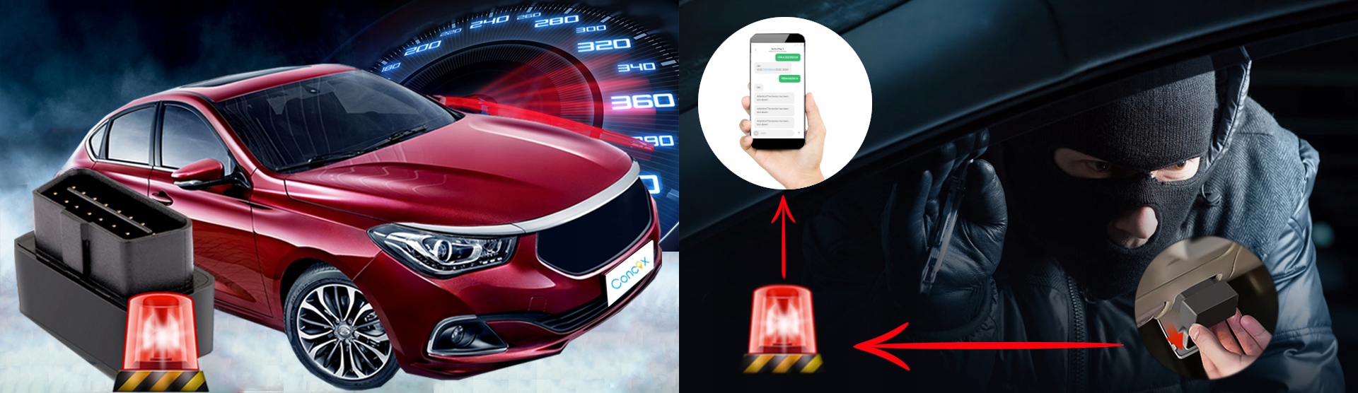 Lokalizator GPS mini OBD2 Ukryty Podsłuch Pojazdu Serwis WWW Aplikacja SMS Model GP22