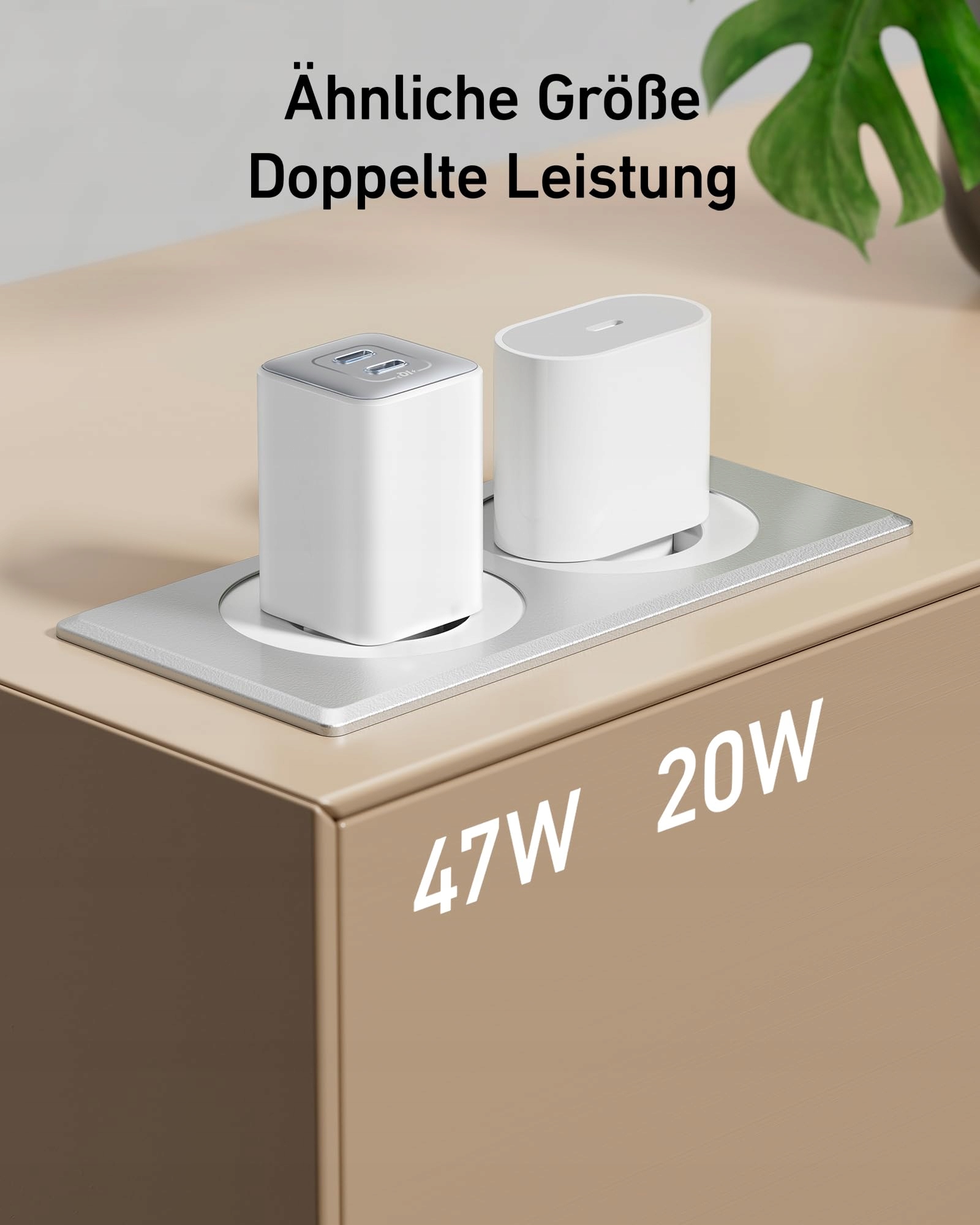 ANKER Ładowarka USB C 47W GaN 523 Nano 3 Szybkie Ładowanie — miniatura 5
