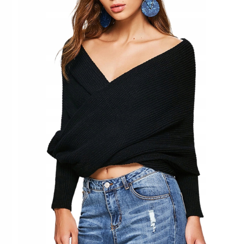 CIEPŁE PONCZO SWETER SZAL Z RĘKAWAMI PONCHO KOLORY Model P205