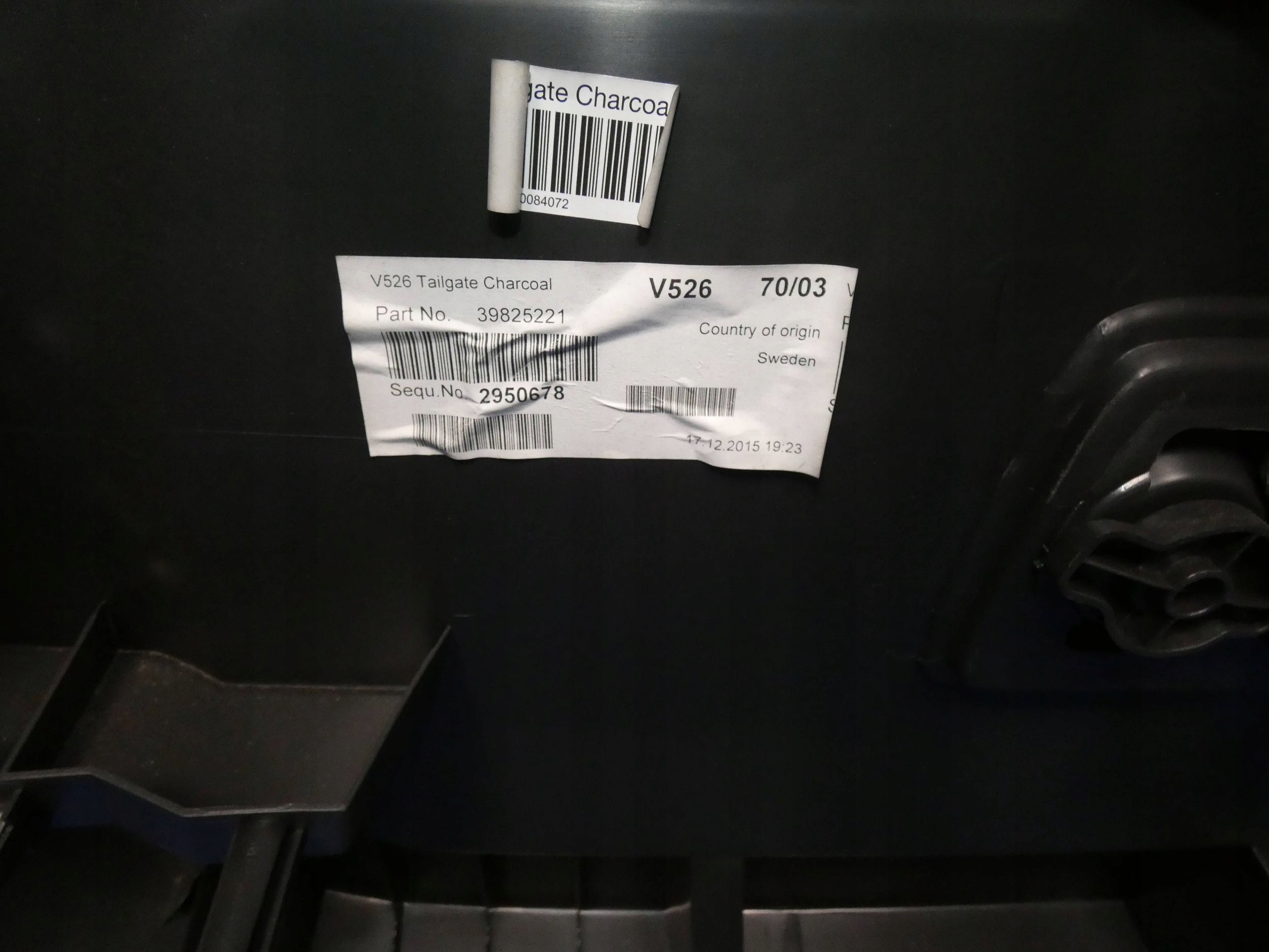 VOLVO XC90 II cover cover upholstery bonnet boot