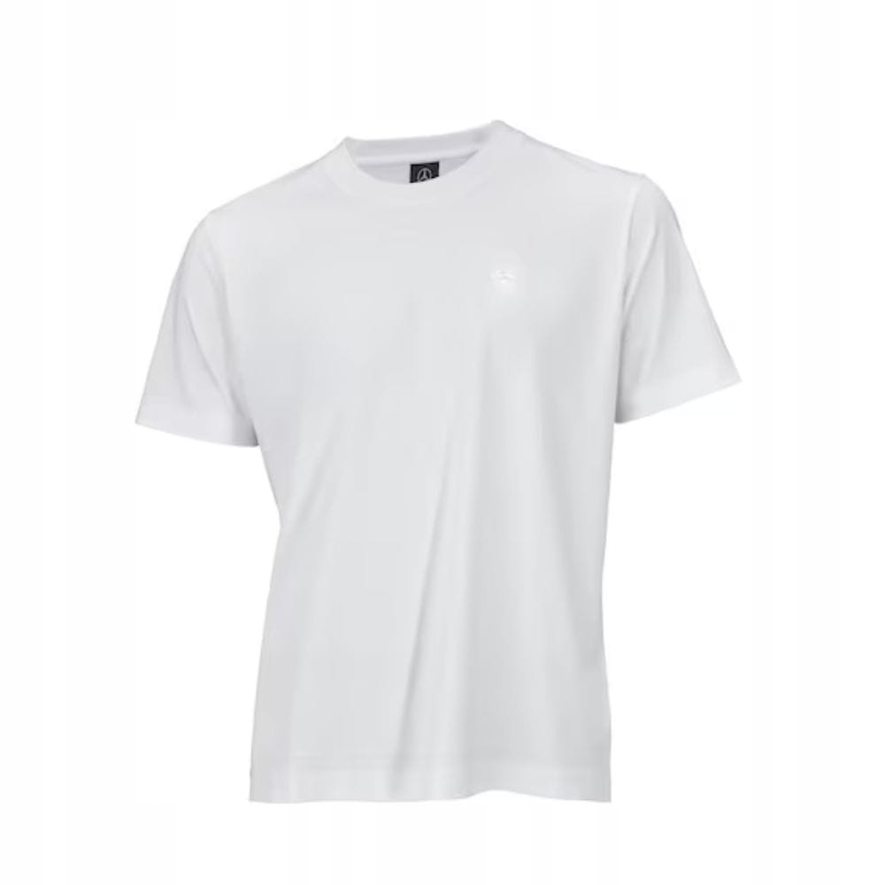 Bílá Unisex Mercedesová Košile S Krátkým Rukávem S B66959802