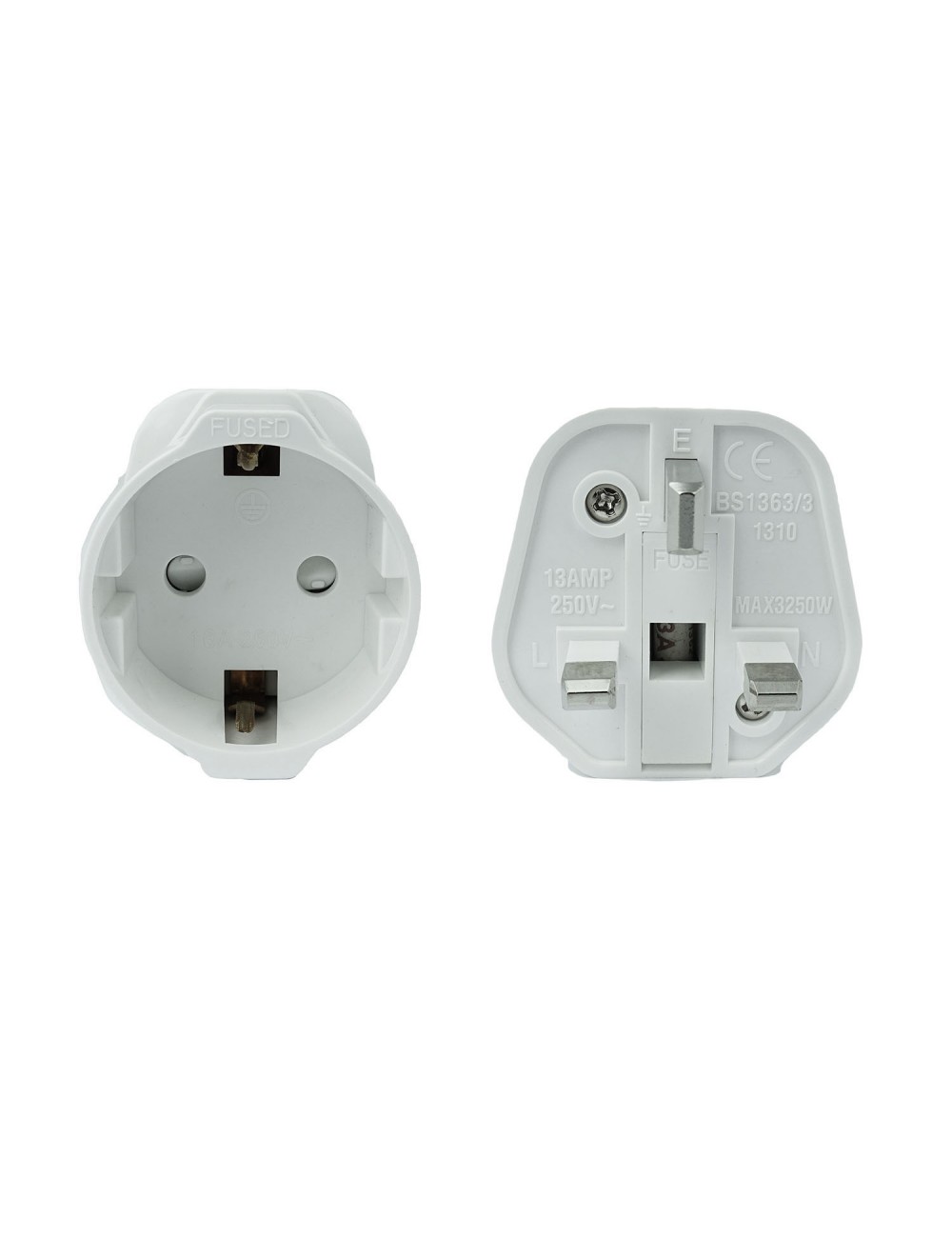2x Adapter gniazdka Dubaj Malta Cypr Emiraty Hong Marka Inna
