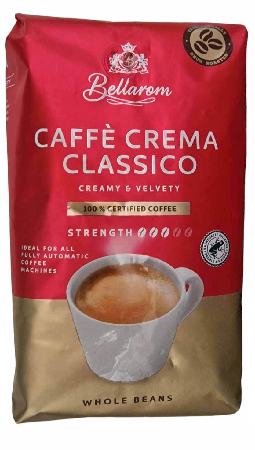 Levně Káva zrnková Arabica Bellarom Caffe Crema Classico 1000 g