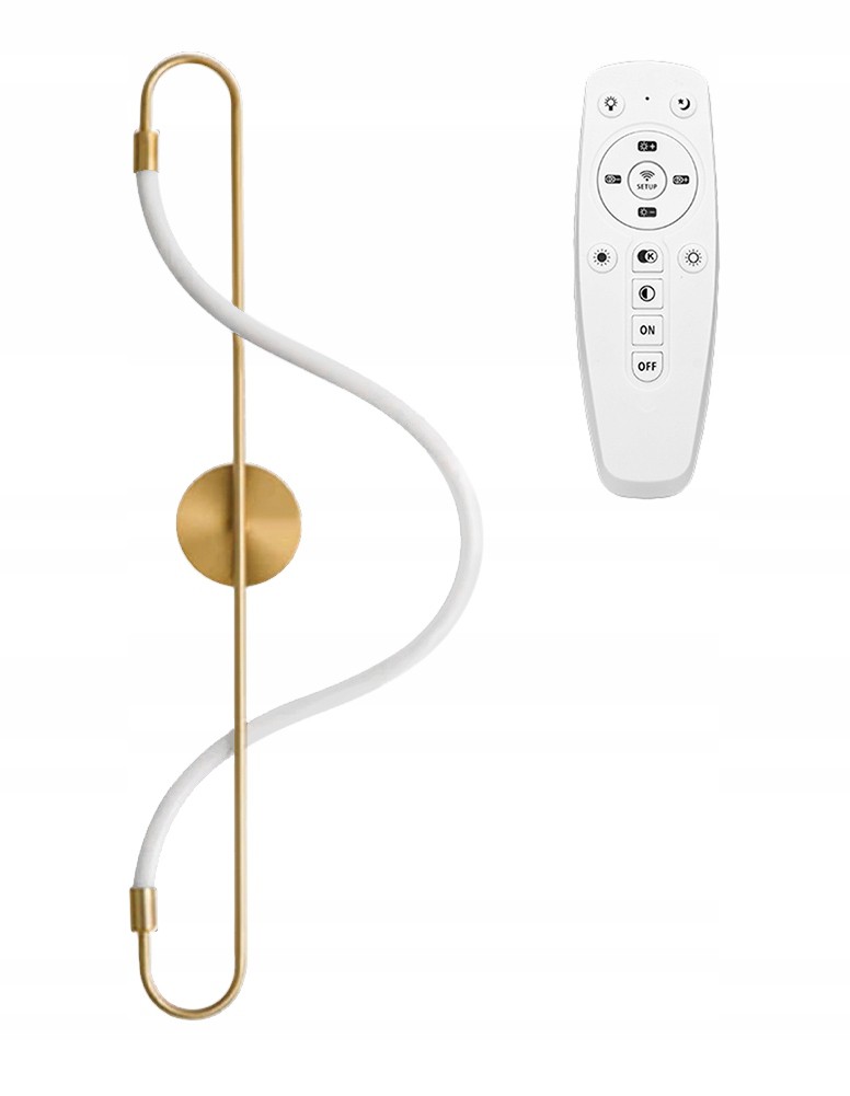 Nástenné svietidlo Toolight žlté s integrovaným Led zdrojom 24 W