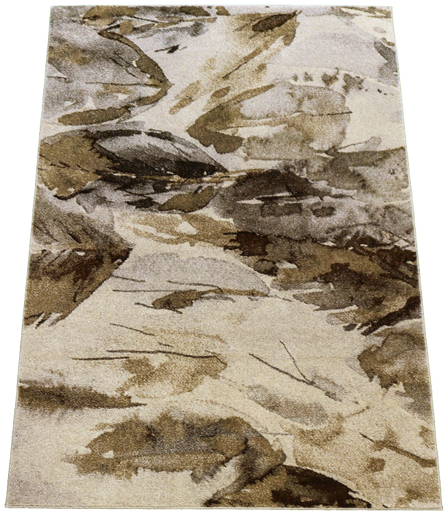 Koberec 280x370 Moderný Béžový Do Obývačky Spálne Hrubá Mäsitá Kvalita