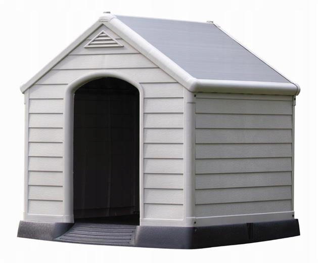 Bouda pro psy Curver Dog House šedá