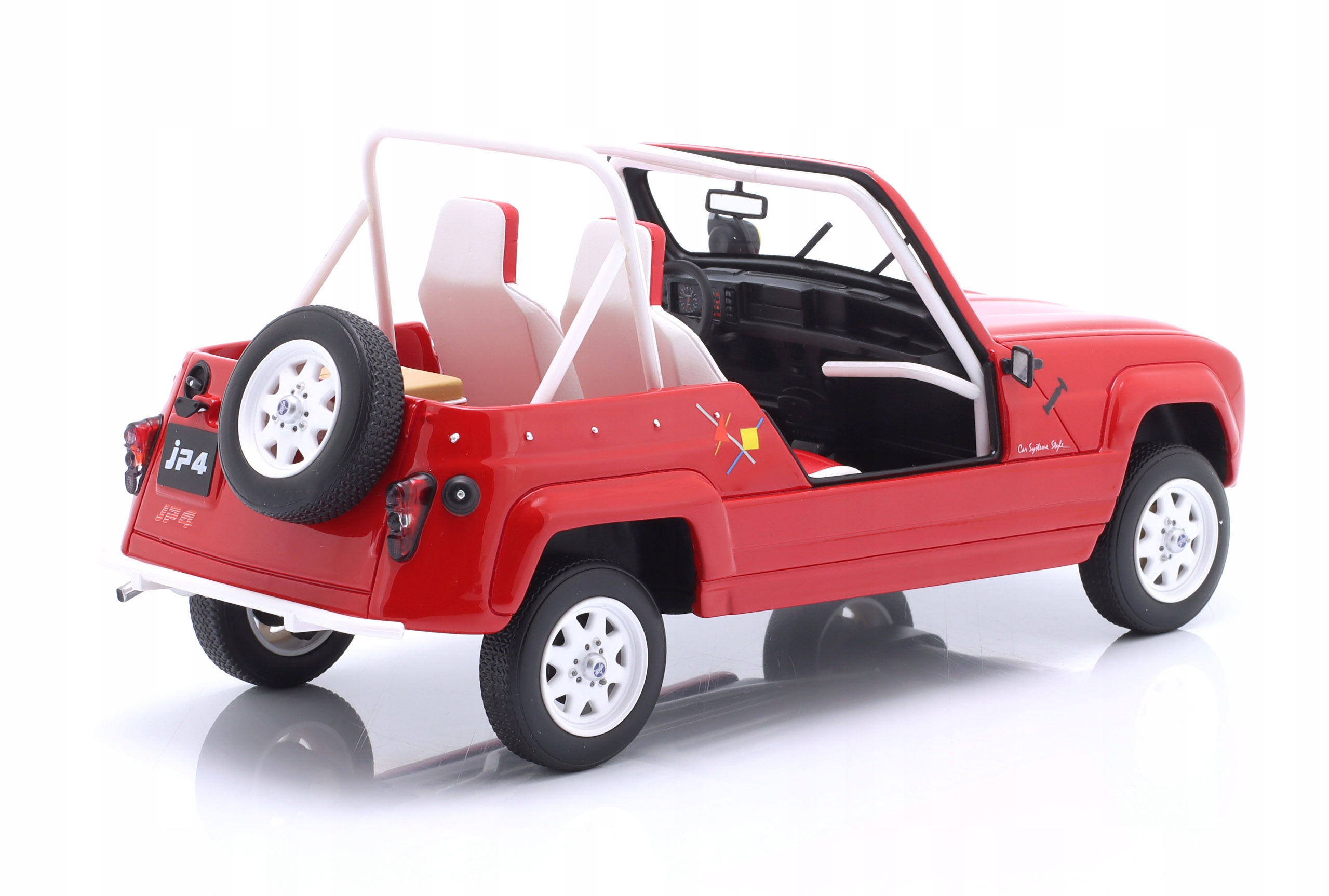 OTTO RENAULT 4L JP4 1999 Red L.E.1/2000 1:18 Marka Otto mobile