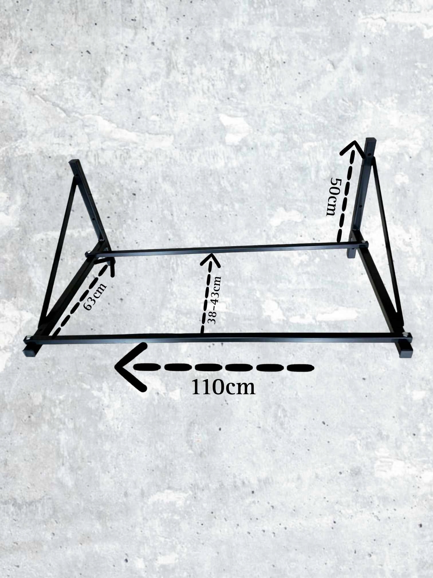 Wieszak na opony, regał na koła Solidny Malowany proszkowo Marka inna