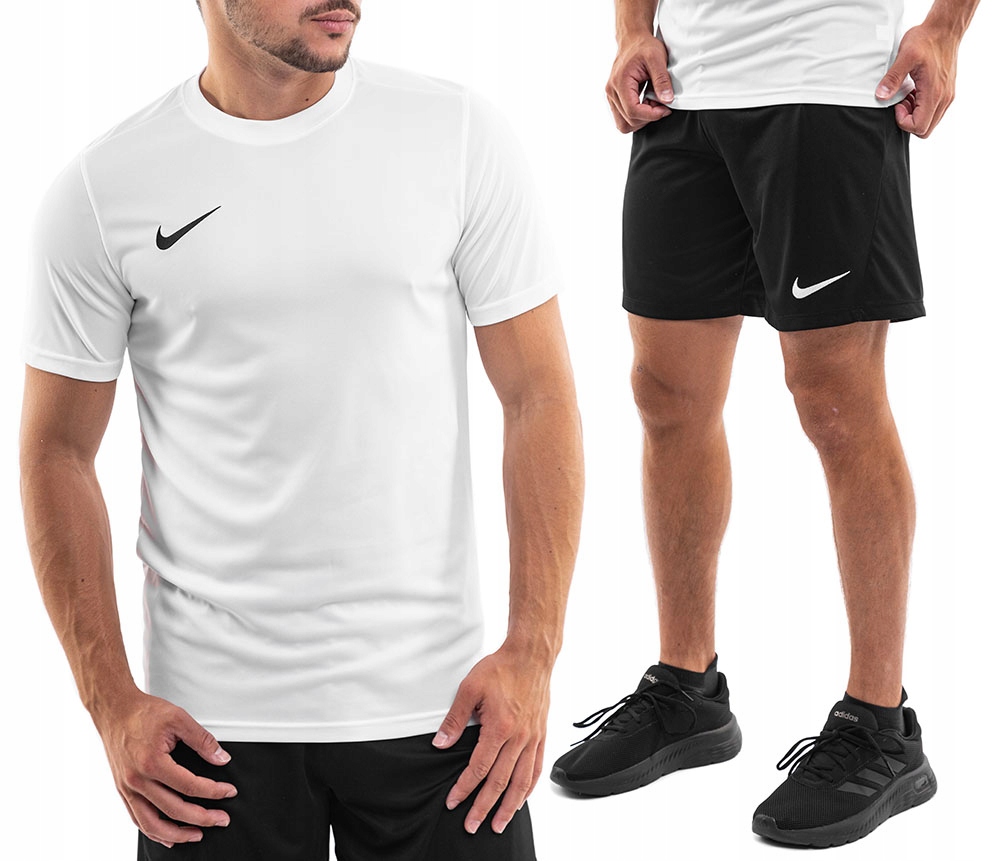 Sportovní oblečení Nike Dry Park Pánský komplet Pohodlné tričko Kraťasy vel. M