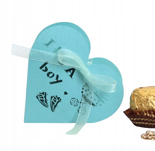 

Pudełka baby shower na cukierki prezenty dla gości