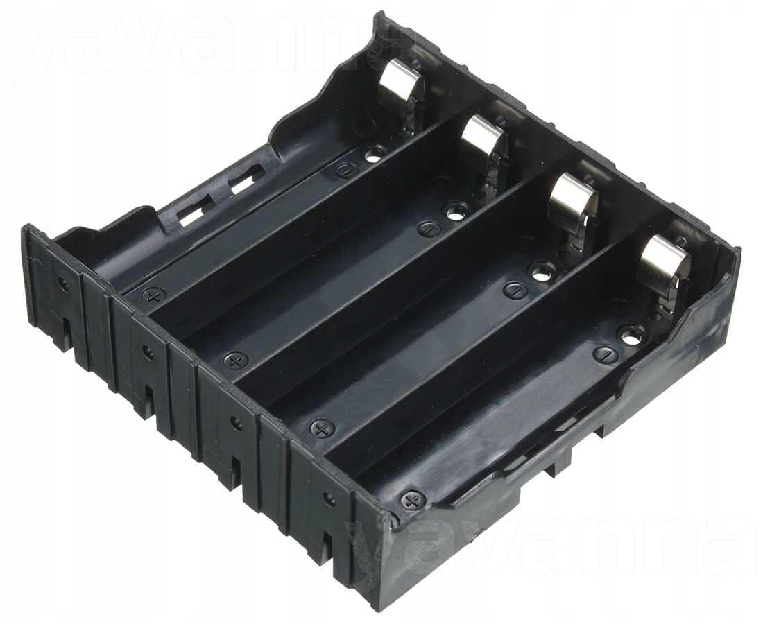 

Koszyk box 4S na 4 ogniwa 18650 Li-Ion do Pcb 6Pin