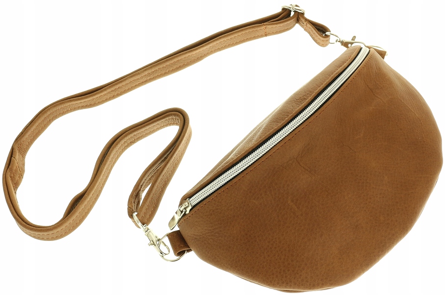 Nerka Damska SASZETKA TOREBKA Biodrówka Skórzana Model 2022