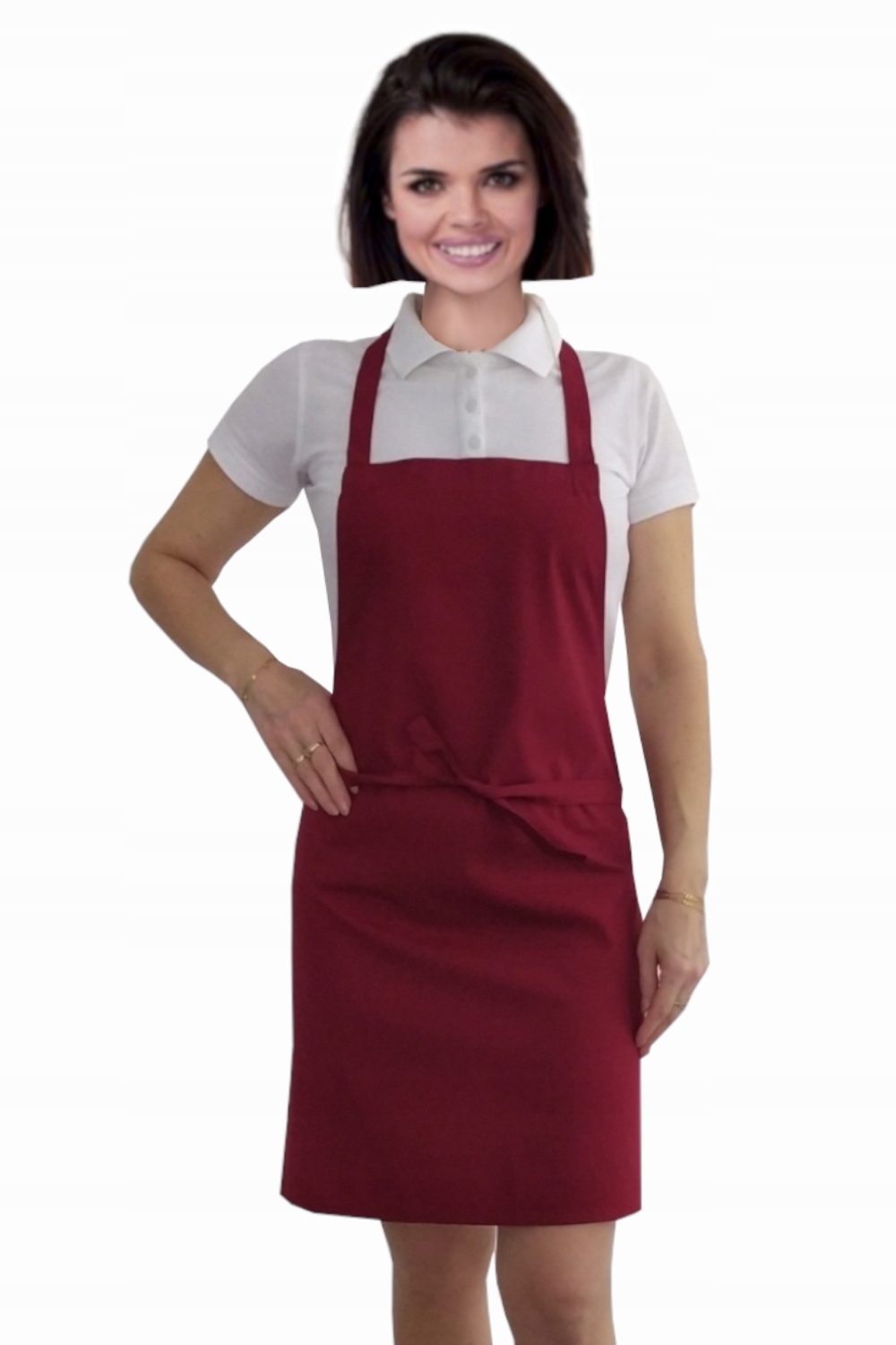 

Fartuszek Kuchenny Fartuch Do Kuchni Bordo Kolor