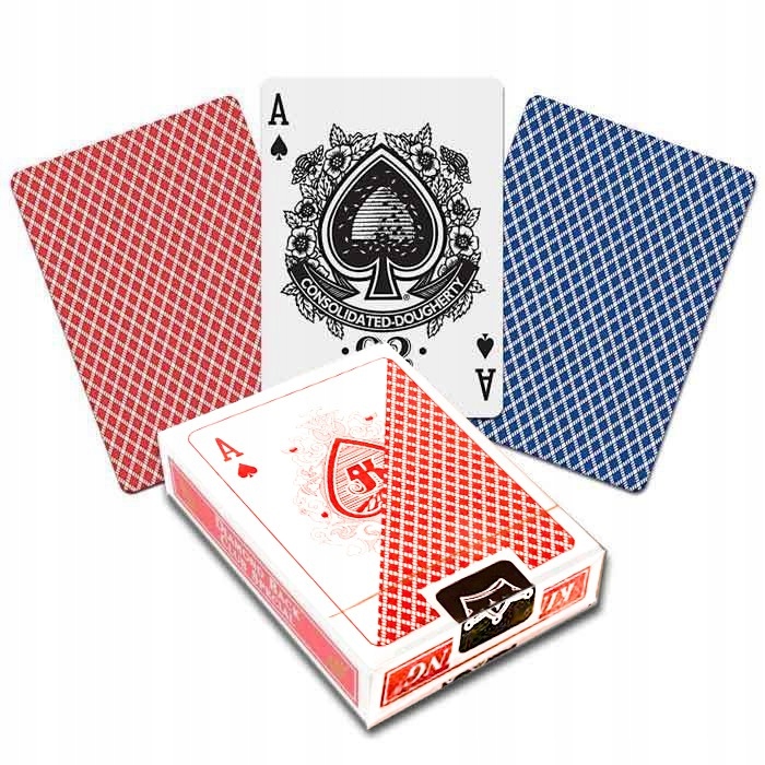 

Karty Do Gry Plastic Couted Standard Poker Brydż