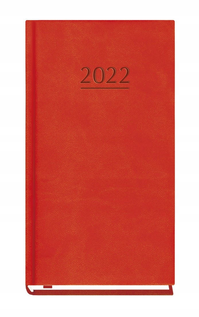 Terminarz 2022 Kieszonkowy czerwony