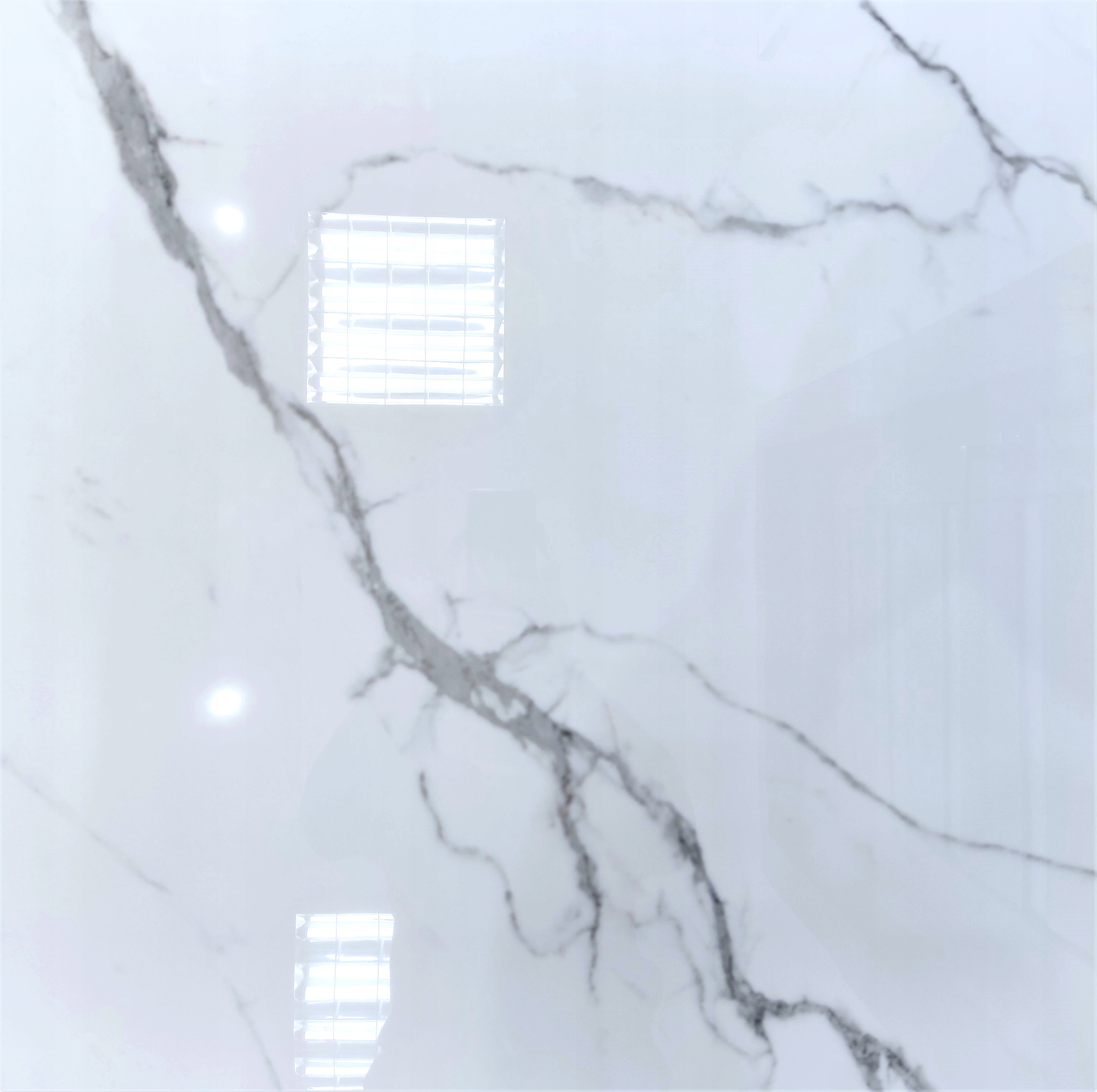 PŁYTKI PODŁOGOWE ŚCIENNE GRES POLER BIAŁY MARMUR SZARA ŻYŁKA 60X60 GAT. 1 Kod producenta CG-NOC 60X60