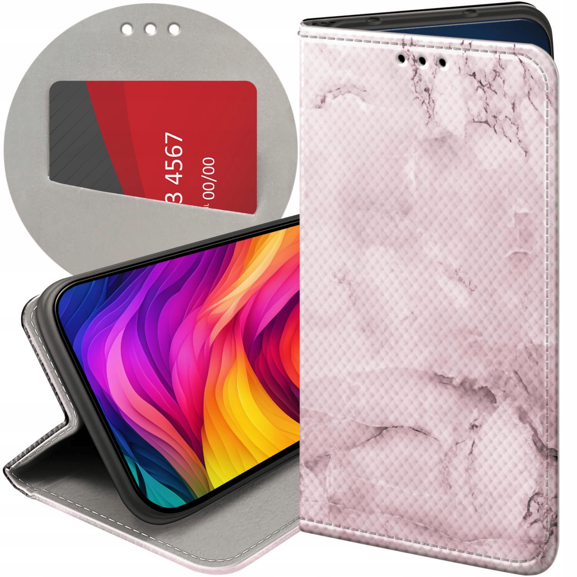 Etui Do Xiaomi Poco M3 Pro M3 Pro 5G Różowe Golden Rose Pudrowy Róż