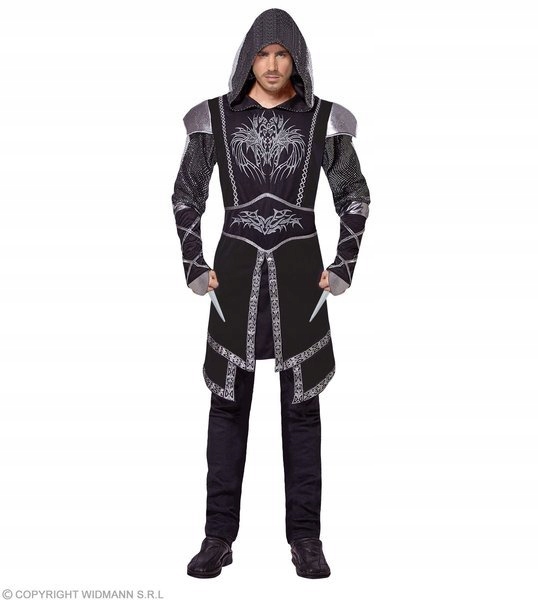 Kostým Assassin Vrah Zbojník Temný Rytíř XL