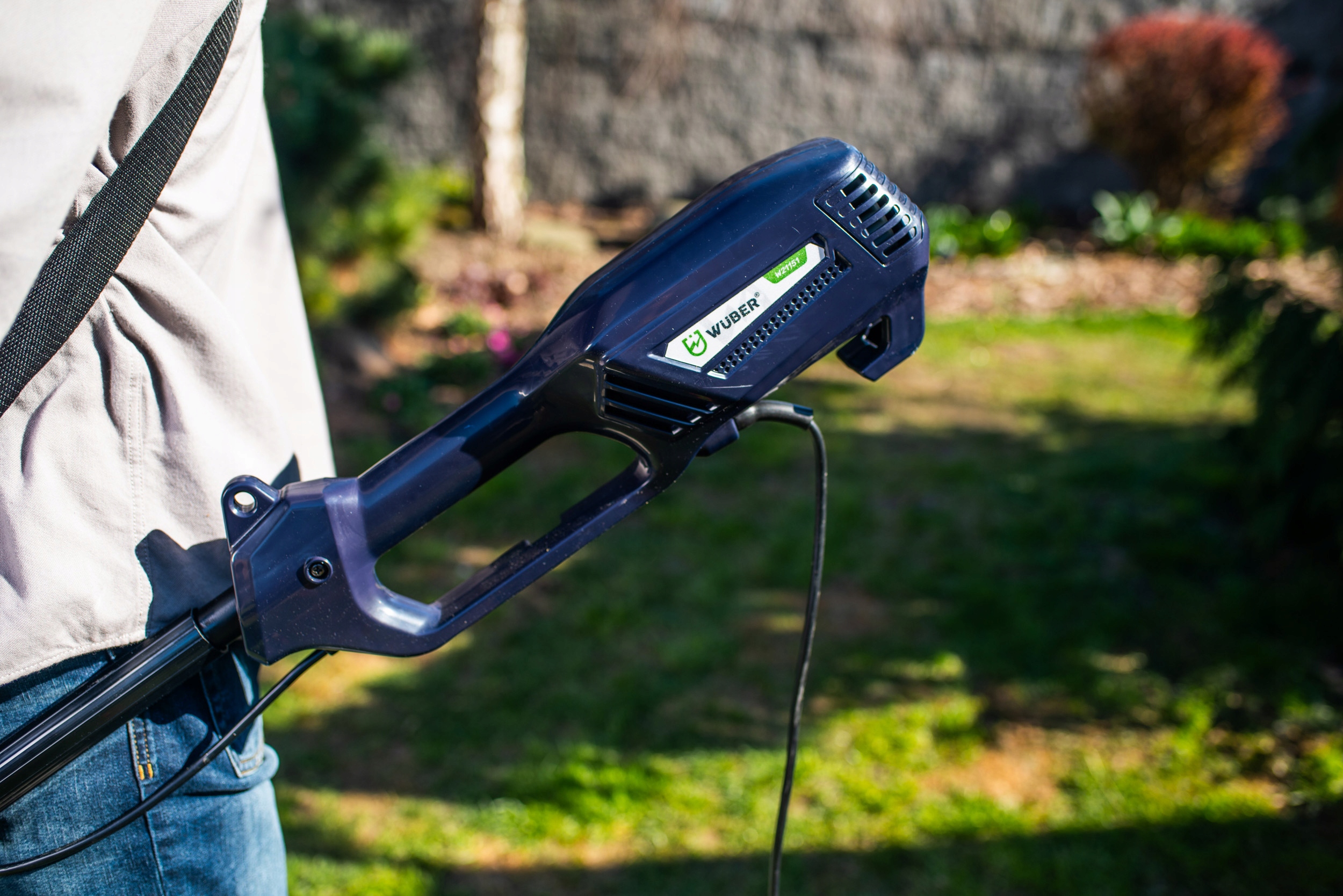 PODKASZARKA KOSA ELEKTRYCZNA DO TRAWY WYKASZARKA + GŁOWICA ŻYŁKA OSTRZE Średnica cięcia 38 cm