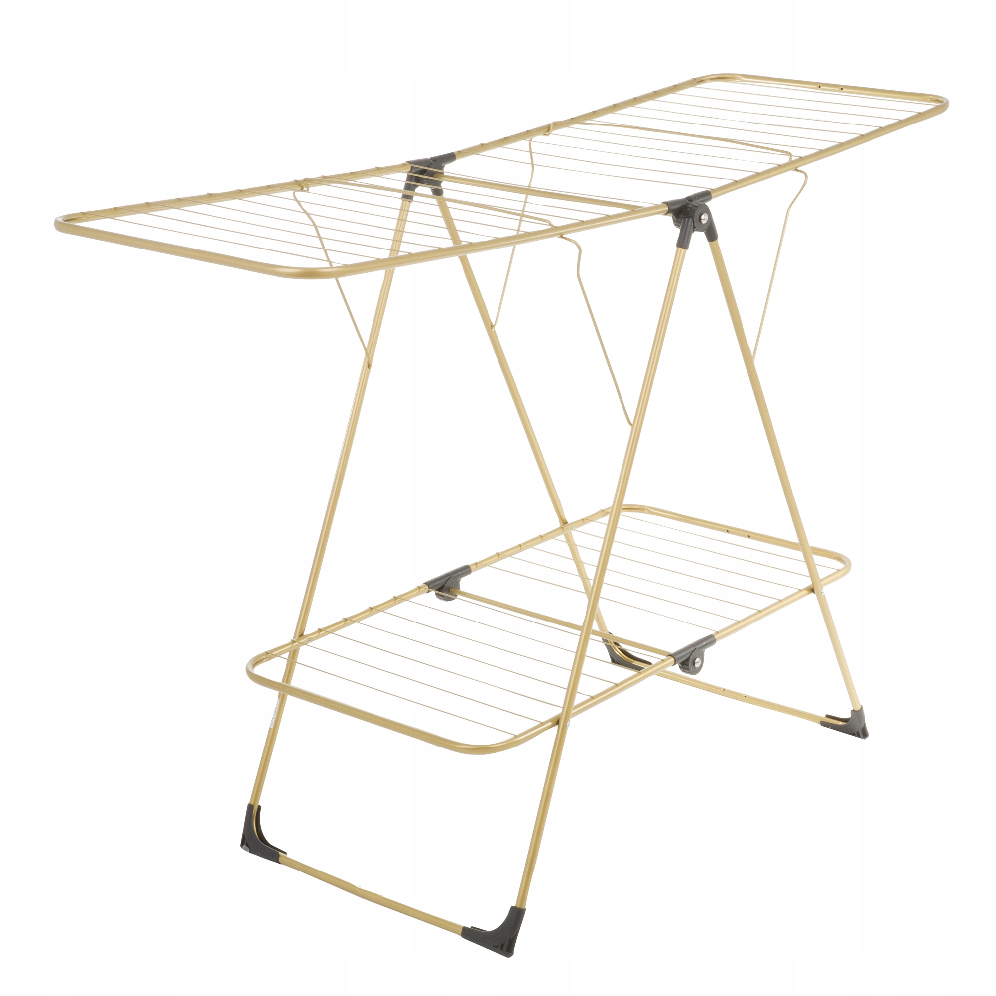 Levně 41015 Zlatý sušák na prádlo A300 163 x 62 x 114 cm Velkea