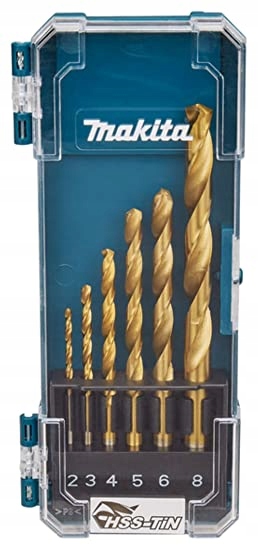 

Makita D-72833 Zestaw wierteł do metalu HSS-TiN