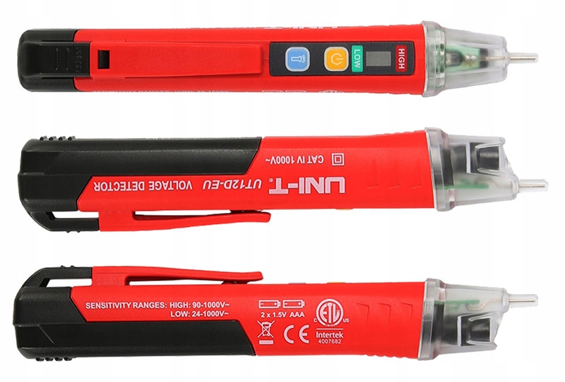 UT12D-EU wskaźnik napięcia 24V do 1000V AC Kod producenta UT12D-EU