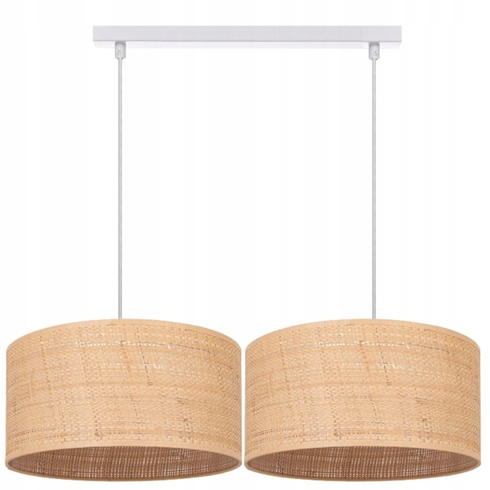 Boho Závěsné Stropní Svítidlo Rattan Etno 30 CM