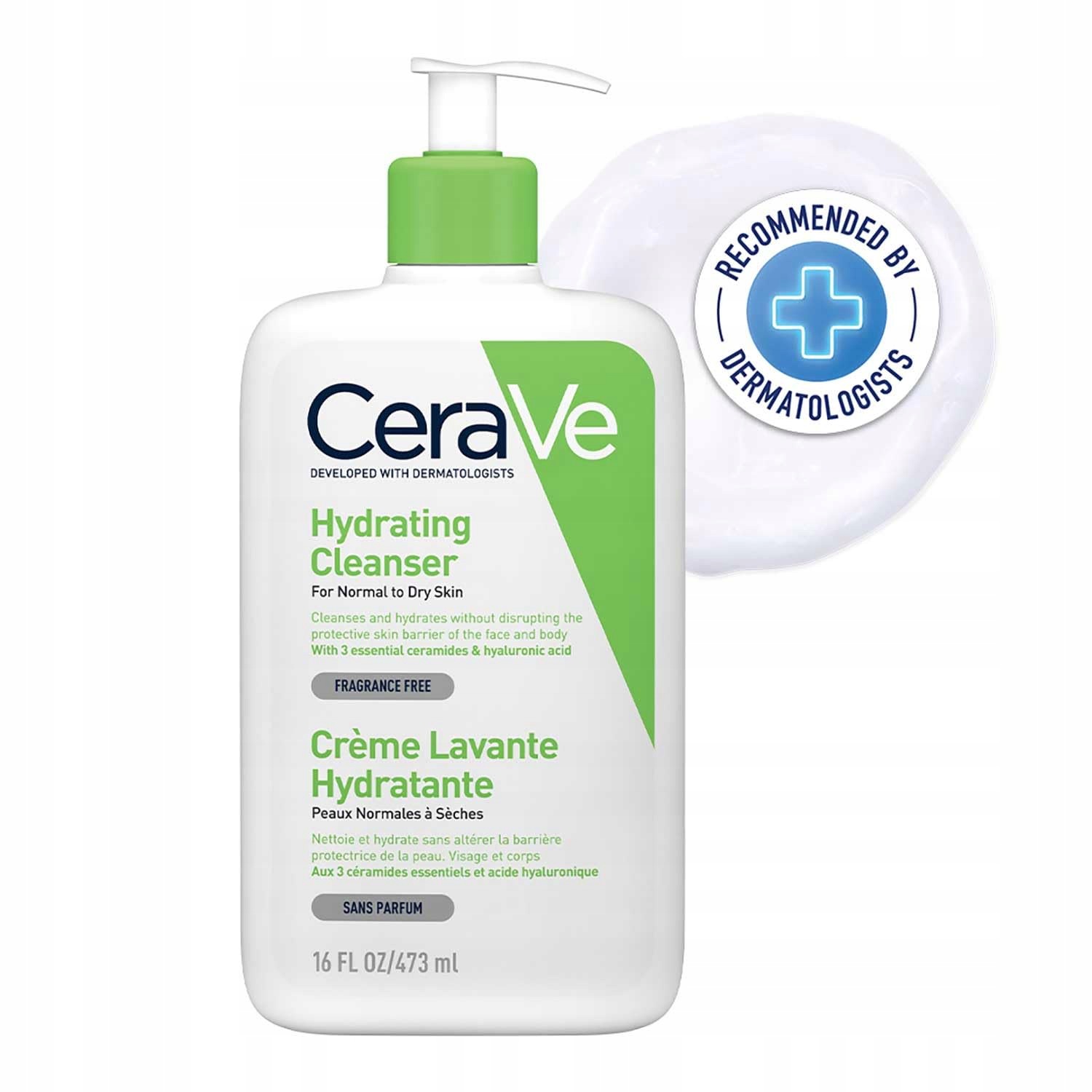 Cerave Limpiador Hidratante Żel do Twarzy, 473 ml
