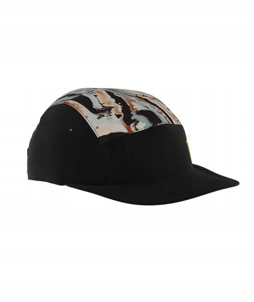 Buff Czapka sportowa 5 Panel Explore Cap reige black uniwersalny