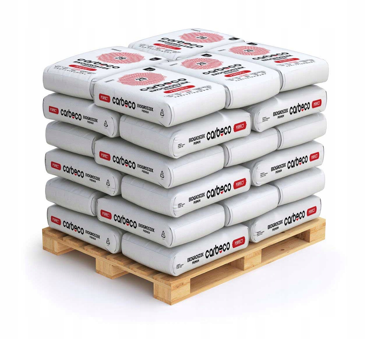 Węgiel CARBECO PREMIUM - GROSZEK PLUS PRIMA 25 MJ - 1 tona Waga produktu z opakowaniem jednostkowym 25 kg