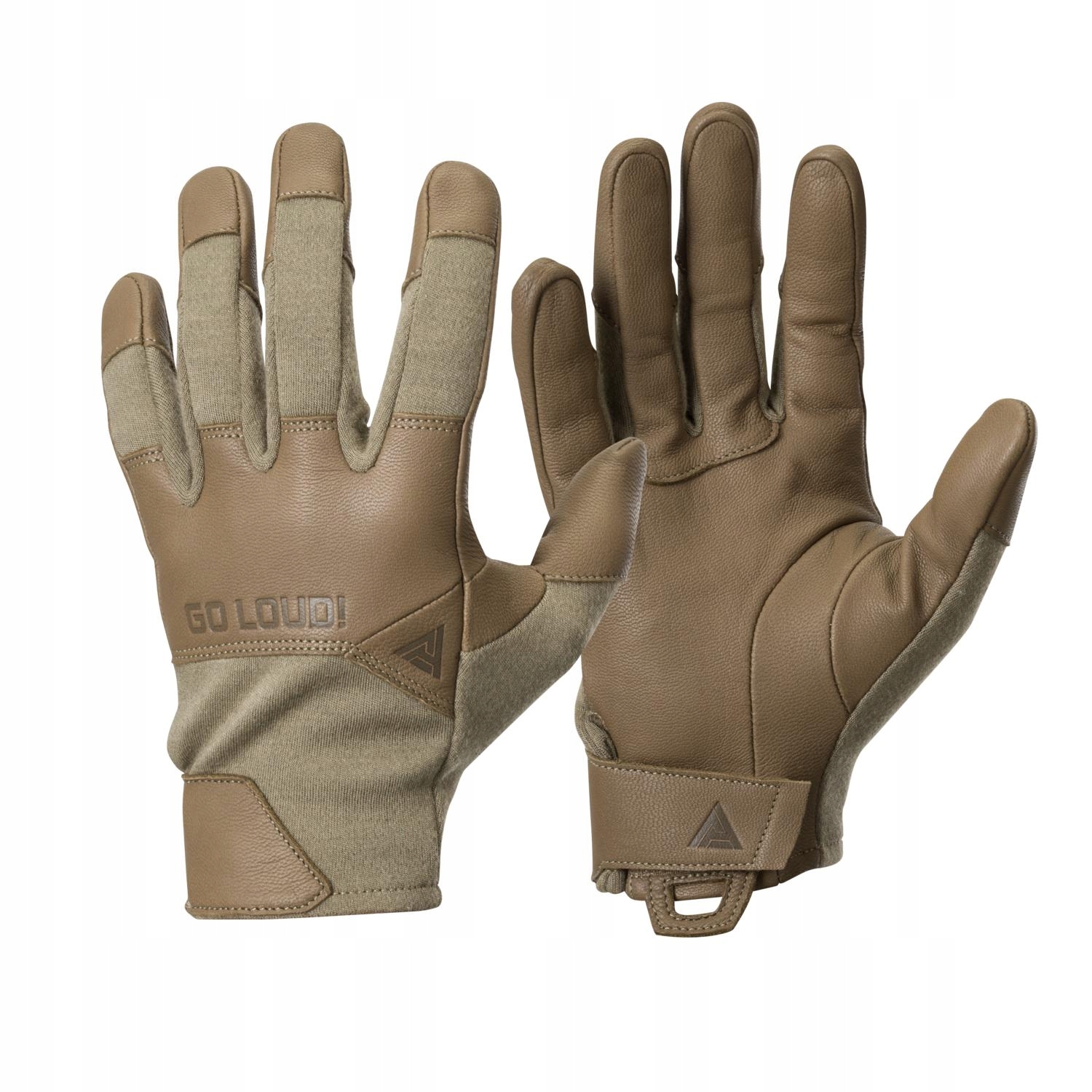 Rukavice Taktické Helikon-Tex CROCODILE FR Nomex Light Coyote S