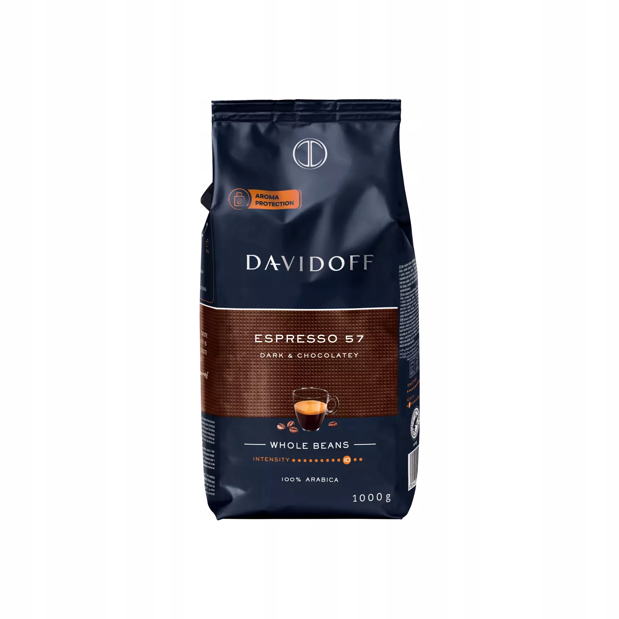 Davidoff Kawa Ziarnista Premium Espresso 57 Wyrazista Do Ekspresu 1000G