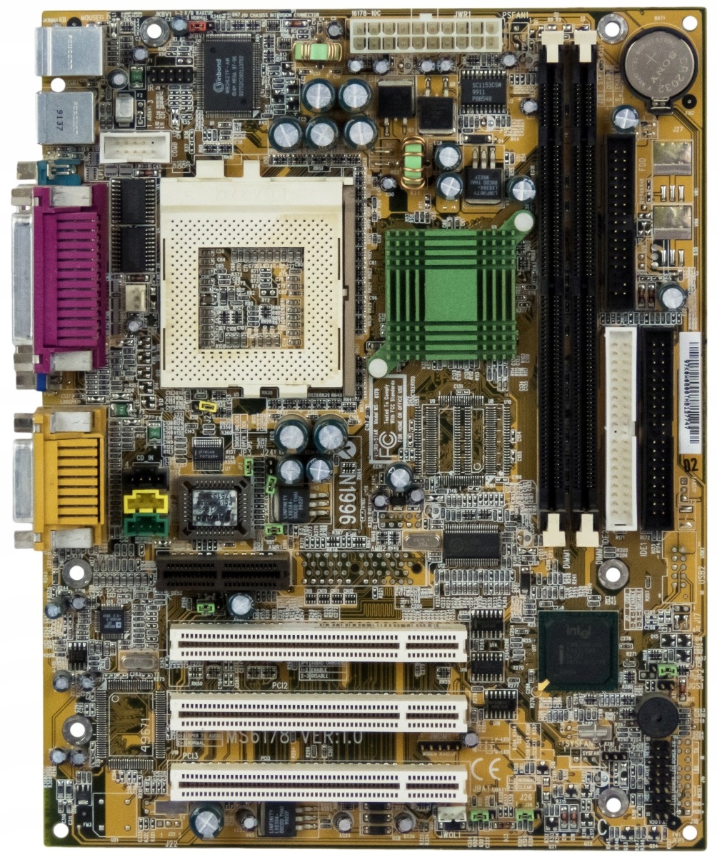 Msi MS6178 Socket 370 Sdram microATX
