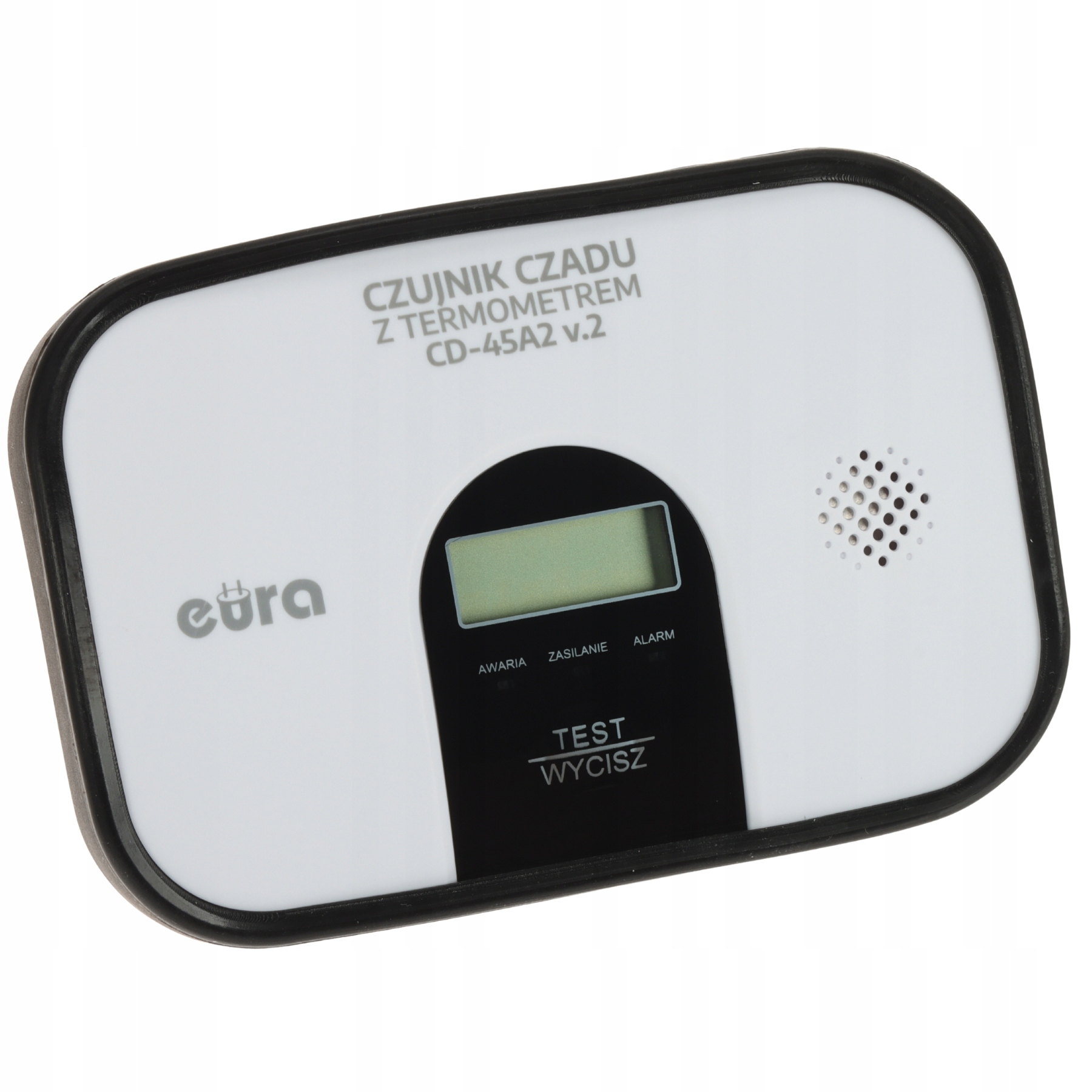 Detektor Oxidu Uhelnatého (co) S Teploměrem CD-45A2/V2 Eura