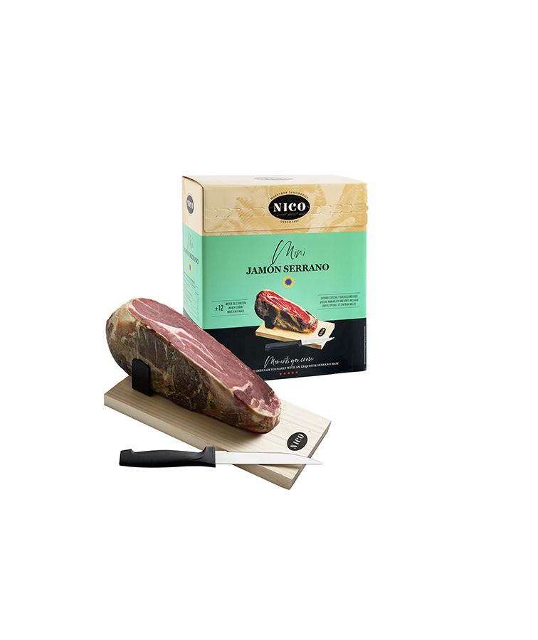 Sada Mini Jamon – Mini Šunka Se Stojanem A Nožem