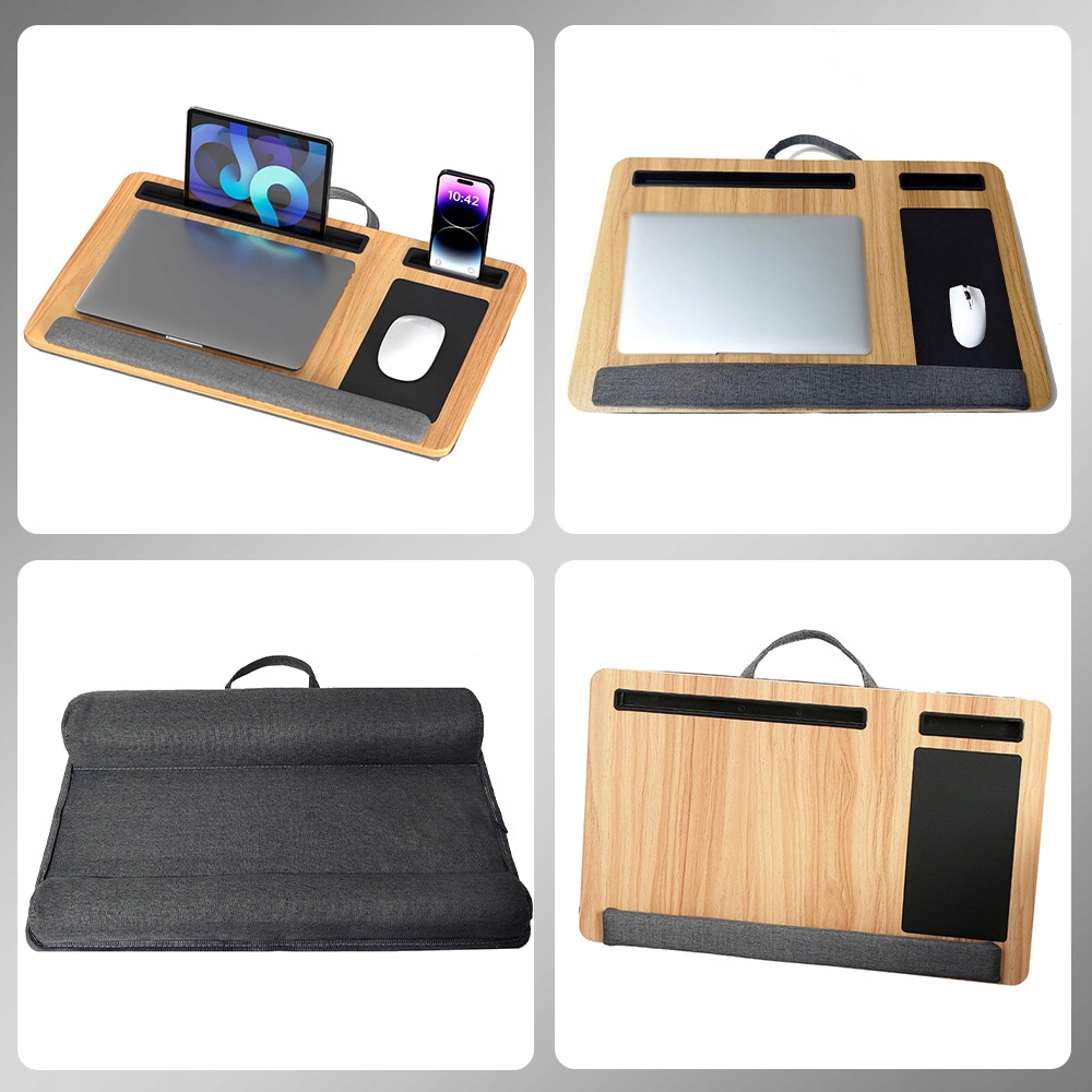 STOLIK LAPTOPA PODUSZKA 55X34CM DO 17
