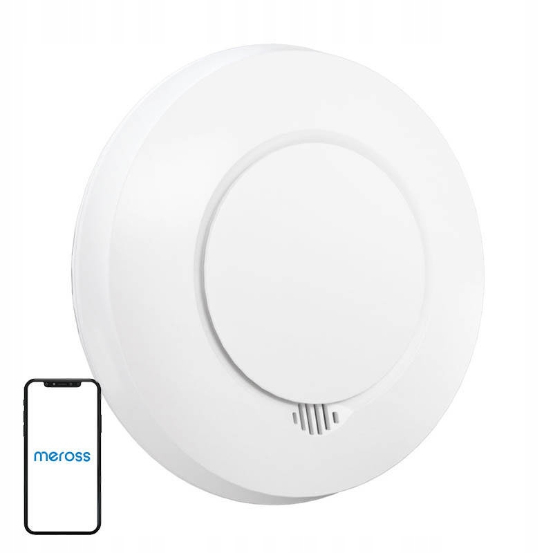 Detektor kouře Meross HomeKit zvukový alarm
