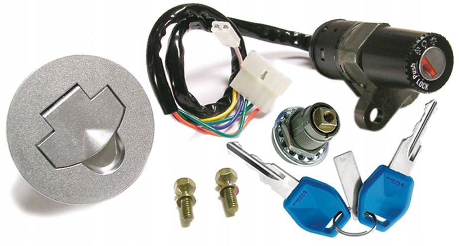 V Parts (vicma) Spínač Zapaľovania Korok Zámok Aprilia Europa 50 '90-'93, AF1 Futu