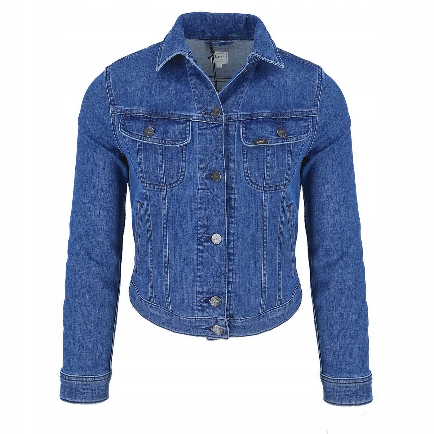 

Lee Relaxed Cropped Damska Kurtka Jeansowa - S