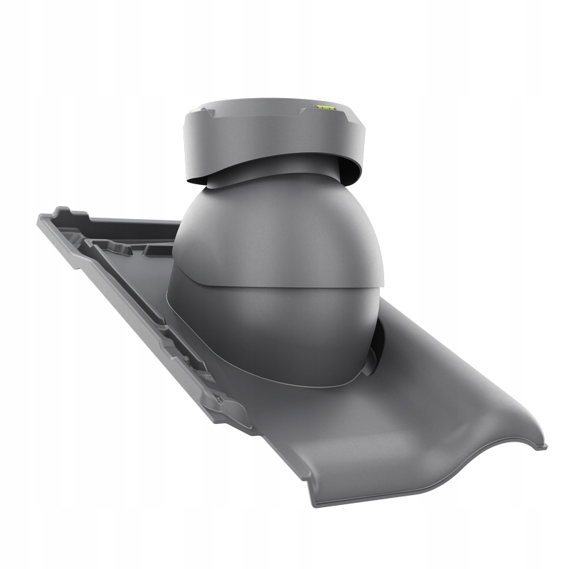 Krbový kanalizační ventilátor fi110 Creaton Titania Břidlice Angoba