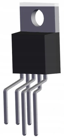 TDA2050A wzmacniacz mono 35W RMS 50W peak 4 i 8 Ohm klasa AB TO220-5